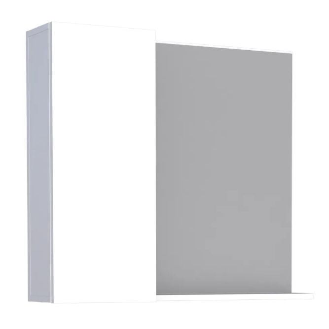 Deera 560 Bathroom Mirror With 1 Door-White
