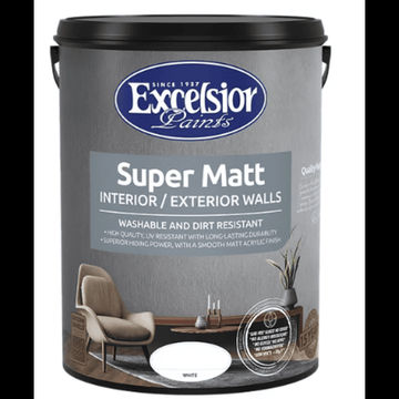 Premium Super Matt Acrylic White 5l