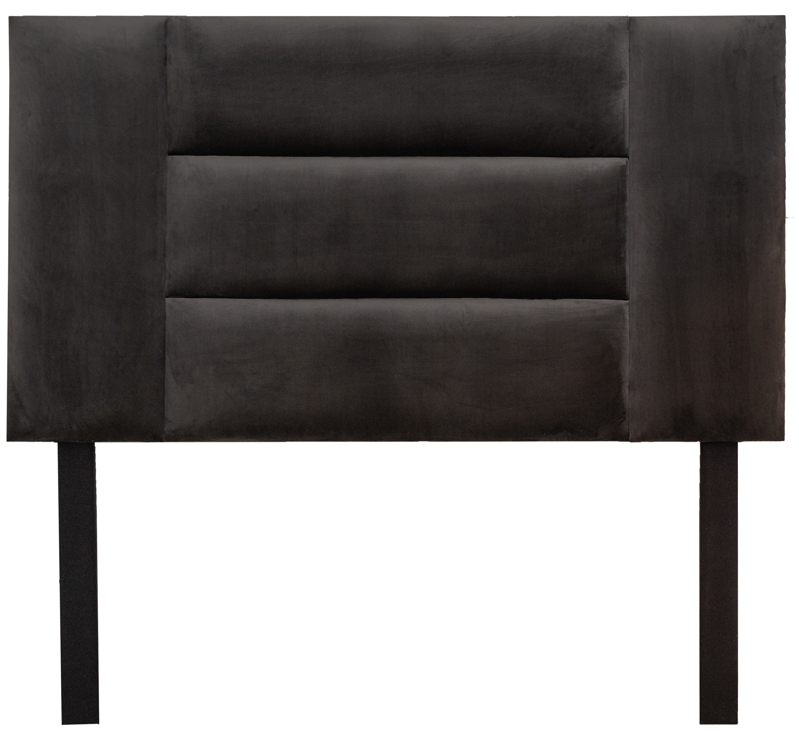 Nova Headboard - Dark Grey Velvet - King