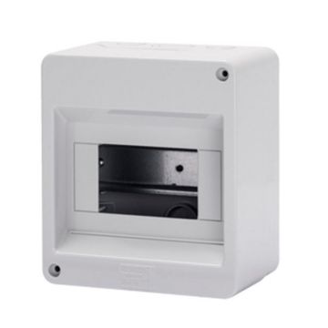 Grey Surface DB 1x6M No Door IP40