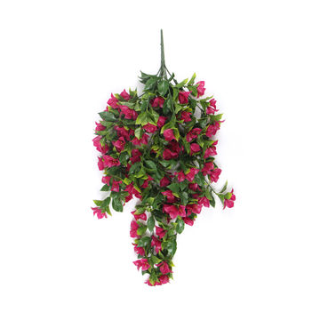 Artificial Foliage UV Protected - Hanging Pink Bougainvillea - 92cm