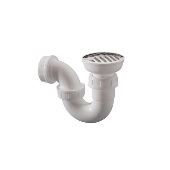 Dutton Shower Trap with Chrome plated grate, DB9(1)A