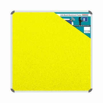 Info Board (Aluminium Frame - 900*900mm - Yellow)