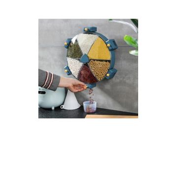 Wall Mounted 360 Degree Rotatable Cereals Grain Storage