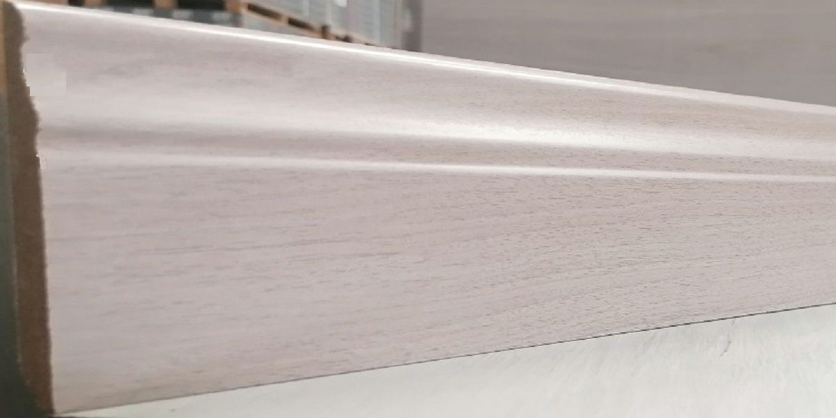 Skirting Buttermilk MDF Gloss Finnish 100mm x 14mm x 2400mm