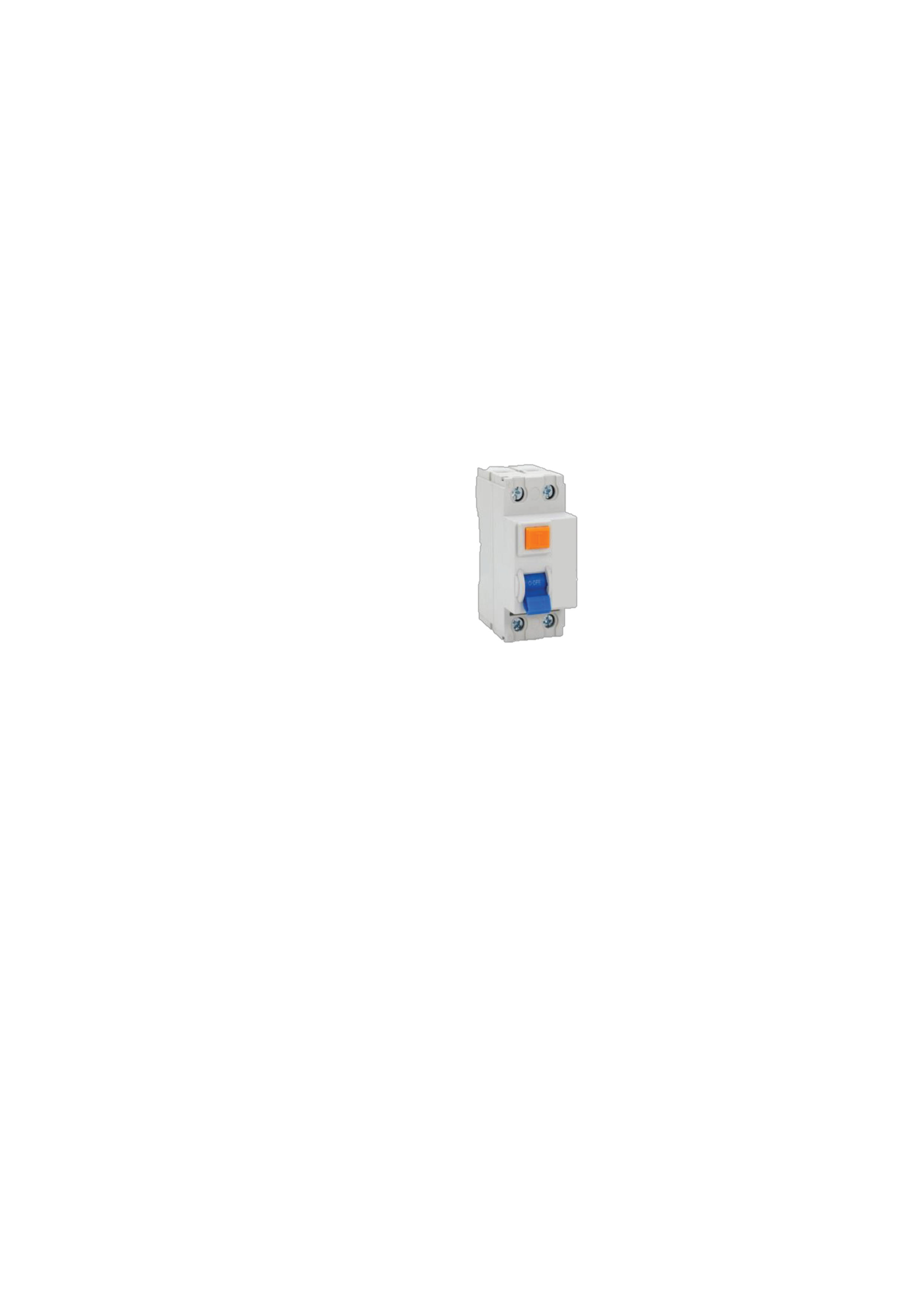CB DIN 63A 2-POLE EARTH LEAKAGE