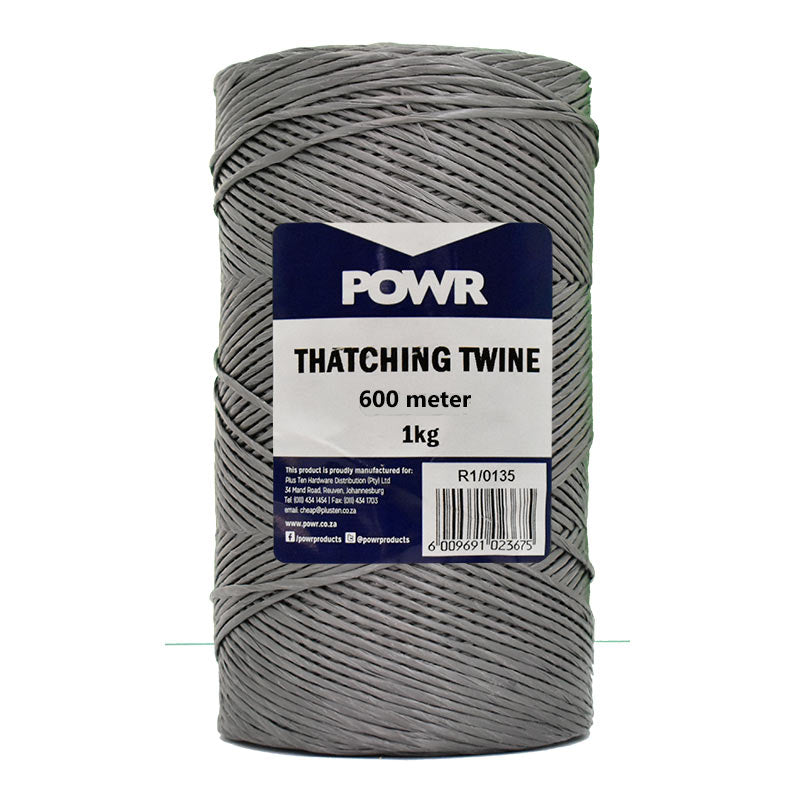 Thatching Twine Polypropylene Dark Grey Medium 1Kg 600m/kg