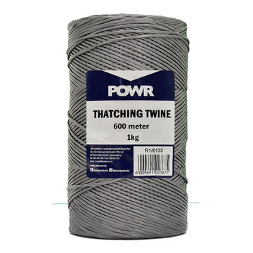 Thatching Twine Polypropylene Dark Grey Medium 1Kg 600m/kg