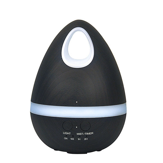 Crystal Aire Dark Wooden Egg Essential Oil Aroma Diffuser [Easter Edition]