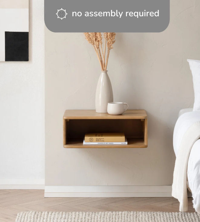 GreenLine Interiors Nicolette Floating NightStand