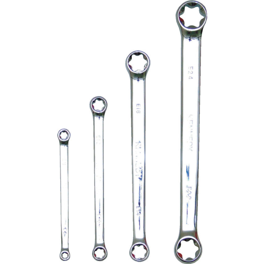 Kennedy E6 E24 Torx Ring spanner wrench Set 4Pc | LEROY MERLIN South Africa