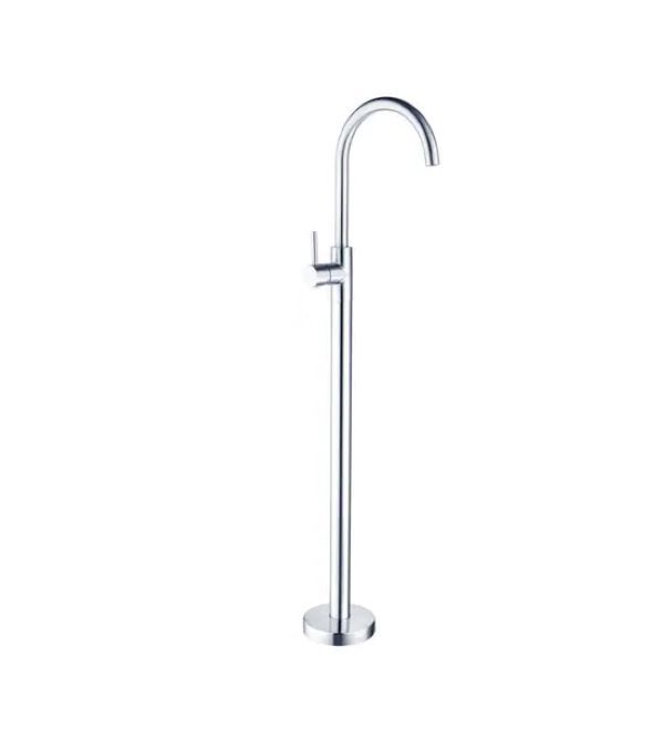 FLOOR MOUNTED BATH MIXER - CHROME