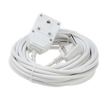 Digitech 16A Electrical Extension Lead 20m White 1,5mm