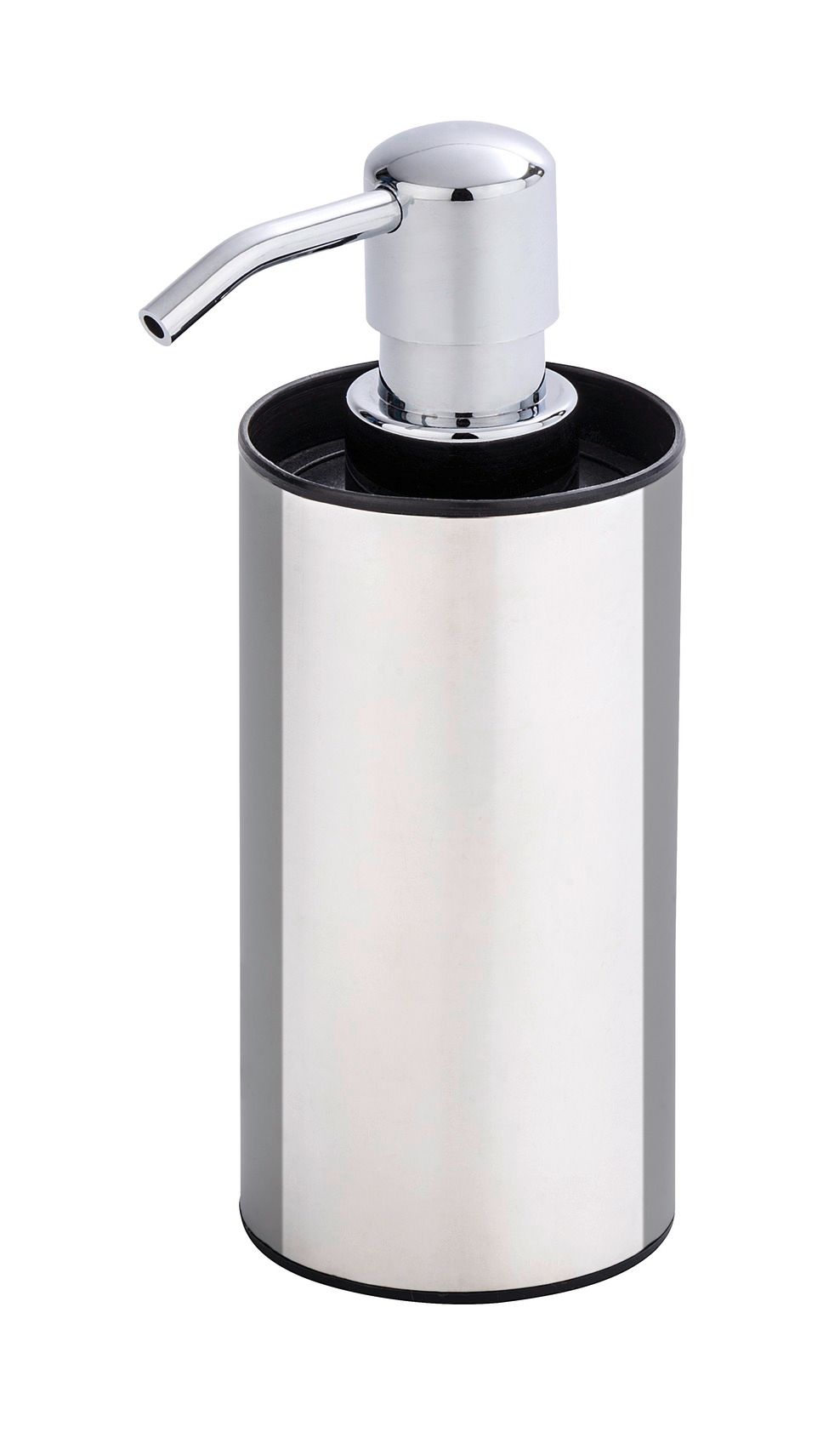 WENKO - SOAP DISPENSER - DETROIT RANGE STAINLESS STEEL - SILVER