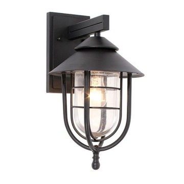 Cast Aluminium with Clear Glass