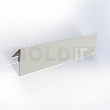 45 Angle STRiP – Upward-Facing Shelf Label Holder for Bottom Shelves ...