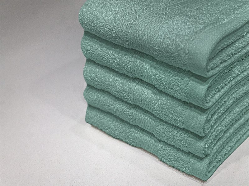 Plush 450GSM 30x50cms Guest Towels-05 Pc Pack-Harbor Grey