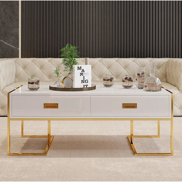 Roze Coffee Table-White