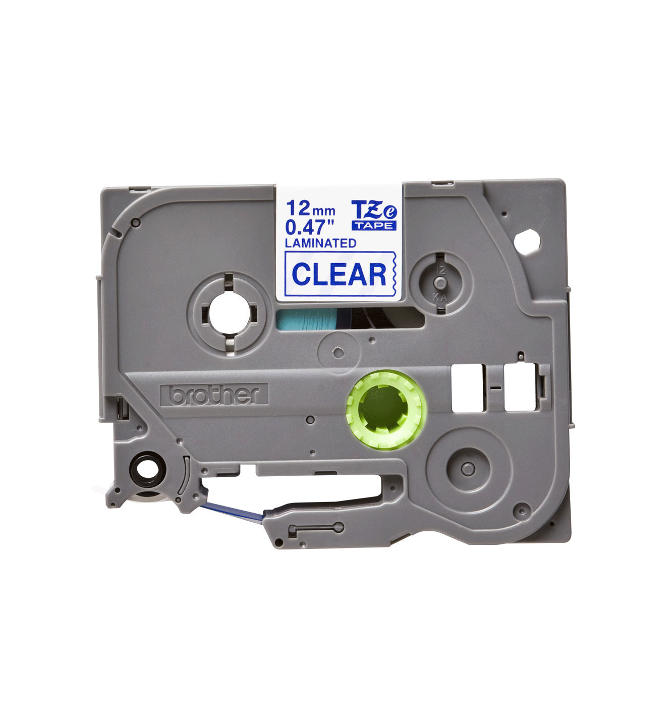 Brother TZE-133 Compatible Label Tape (Blue on Clear) 12mm*8m