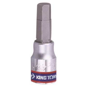 King Tony - Socket Hex Bit - 1/4 Inch - 6mm x 37mm - 5 Pack