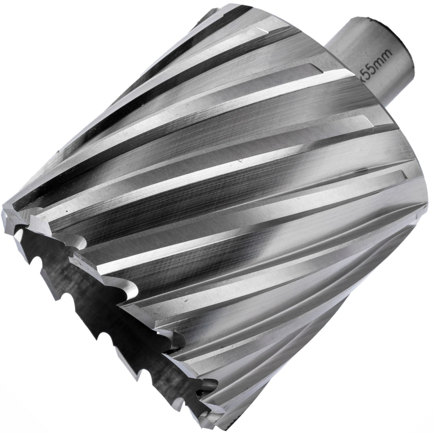 Annular Hole Cutter Hss 65 X 55Mm Weld Shank 19.05Mm
