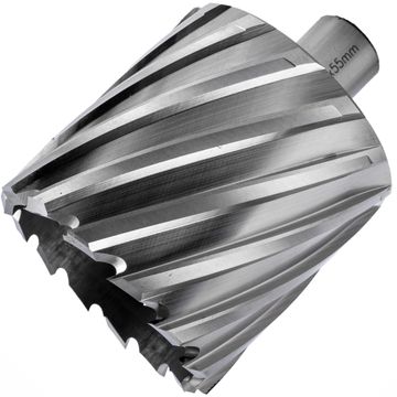 Annular Hole Cutter Hss 65 X 55Mm Weld Shank 19.05Mm