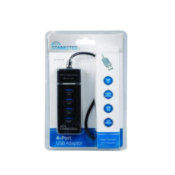 USB 3.0 Computer 4 Port Hub 5Gbps