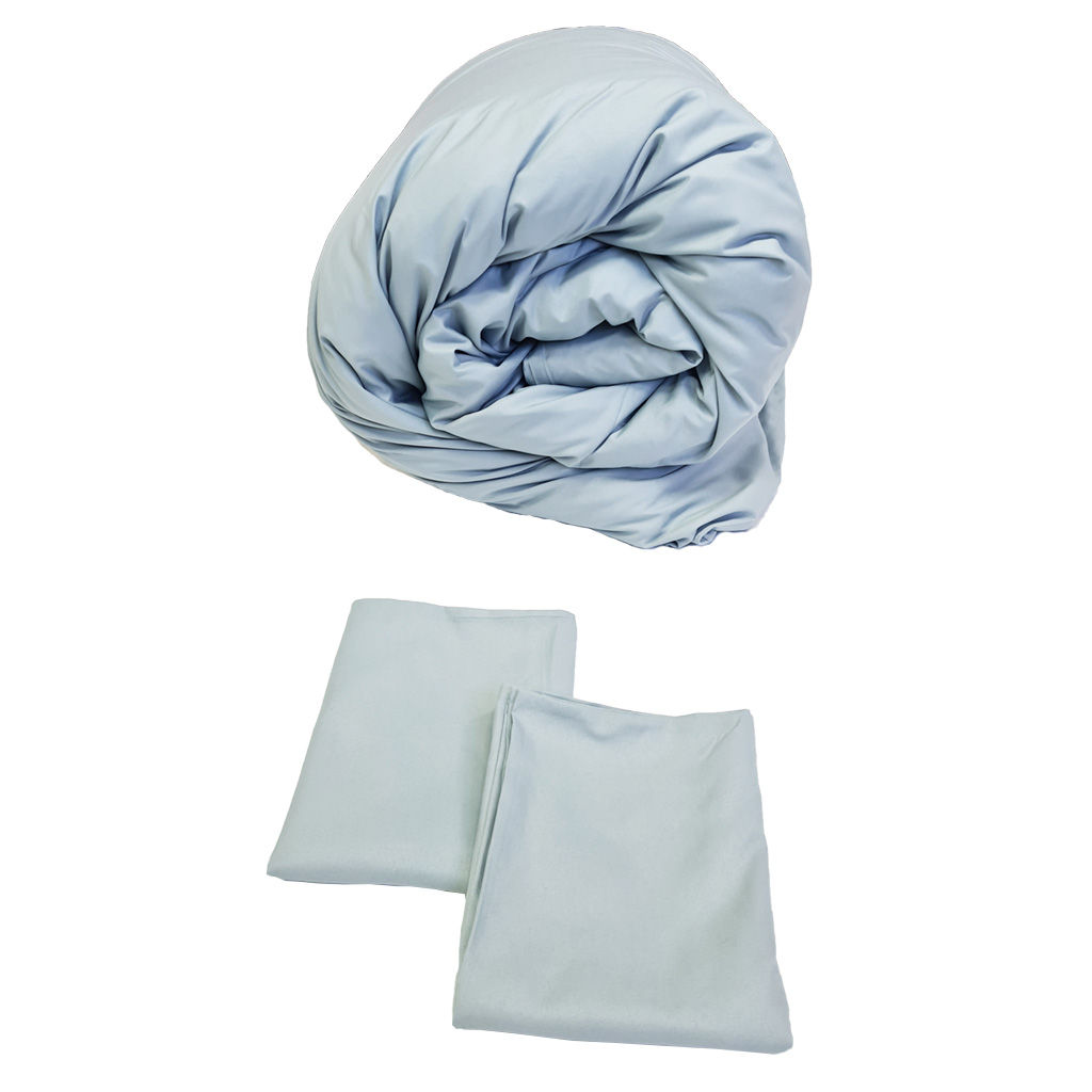 Microfresh Duvet Cover Set - Duck Egg - Queen