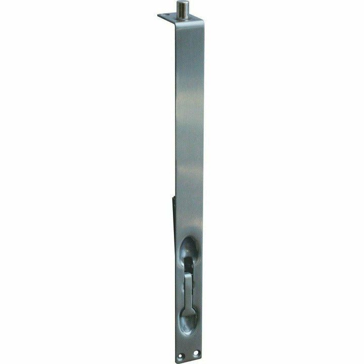 Flat stainless steel flush bolt