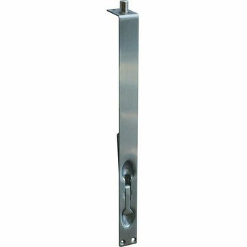 Flat stainless steel flush bolt