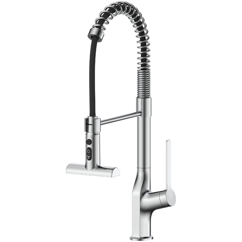 Novara Flexi Pull Out Kitchen Mixer-Chrome