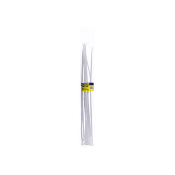 Dejuca - Cable Ties - Natural - 380mm X 4.7mm - 10/pkt - 5 Pack