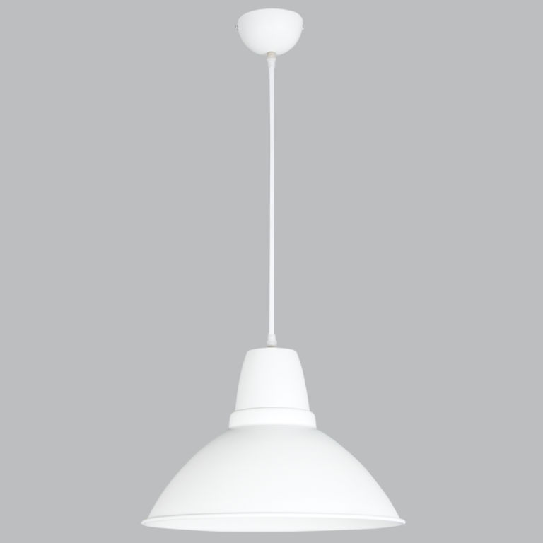 Aluminium Pendan 1 x 60W (11W) ES