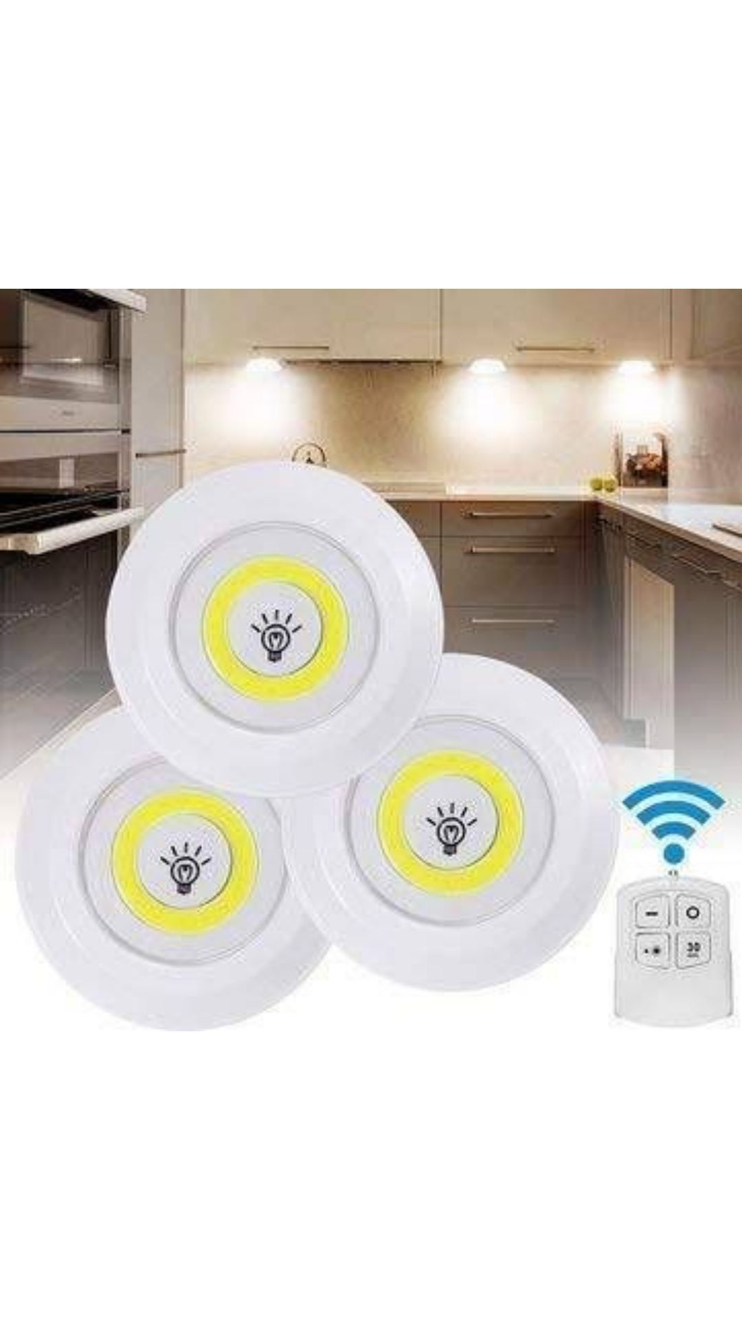 LED Lights with Wireless Remote Control