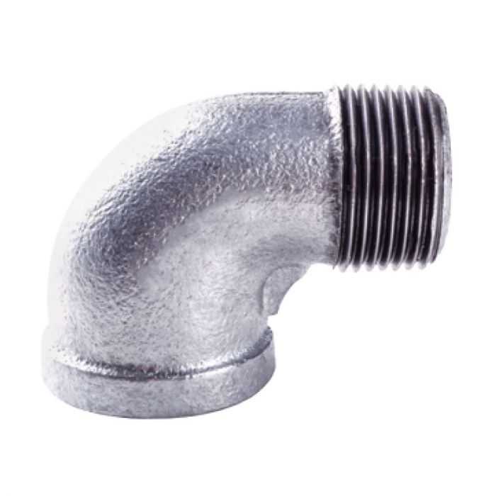 Galvanised M/F Elbow - 15mm (10 Piece Pack)