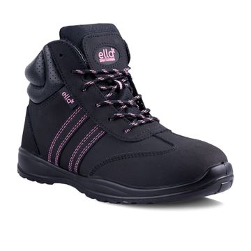 Jasmine Nubuck Ella Ladies Safety Steel Toe Boot ( UK Size 4 )