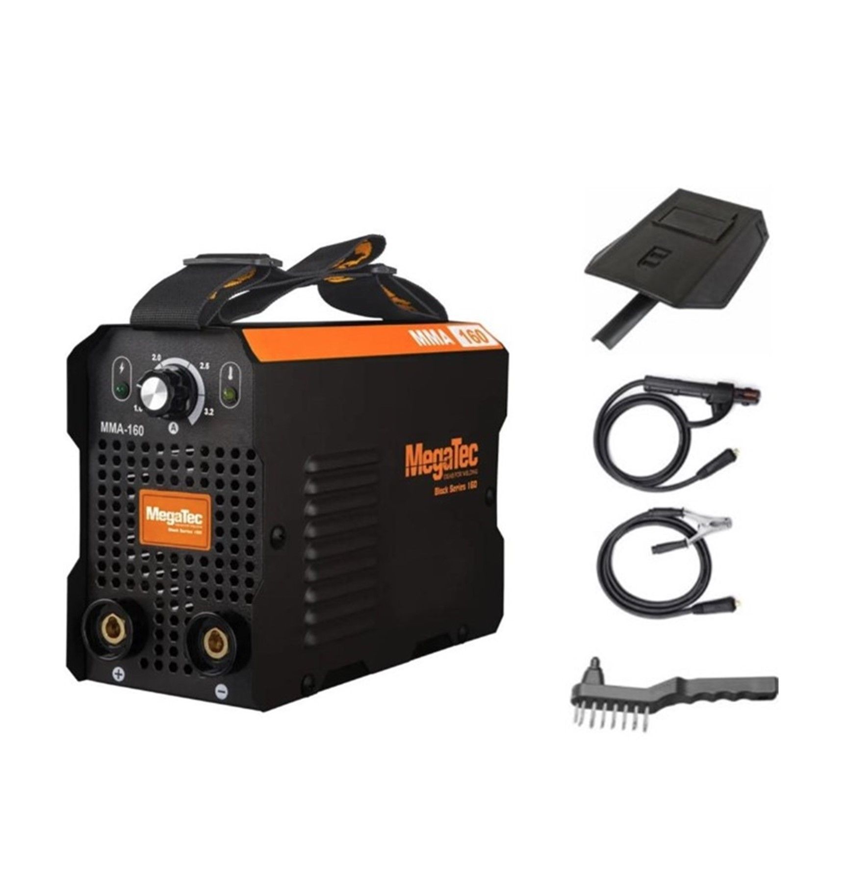 MegaTec 160MMA Black Series DC Inverter Welder Kit