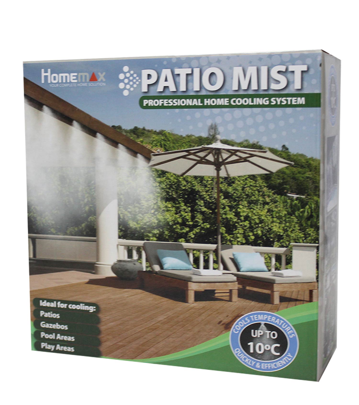 Homemax Patio Mist Home Cooling System