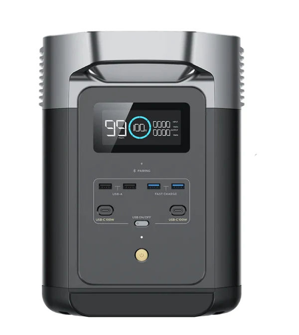 EcoFlow Delta 2 Portable Power Station (LIFEPO4) 1024Wh|1800W SA Plugs