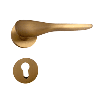 DVN001- Neven - Brushed Gold Door Handle