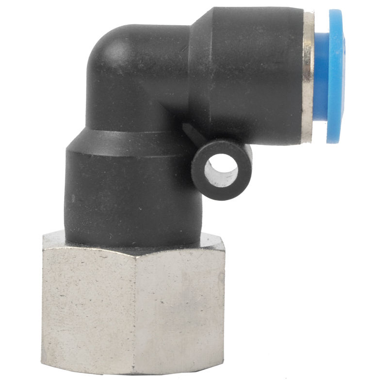 Aircraft Pu Hose Fitting Elbow 10mm-1/2 F