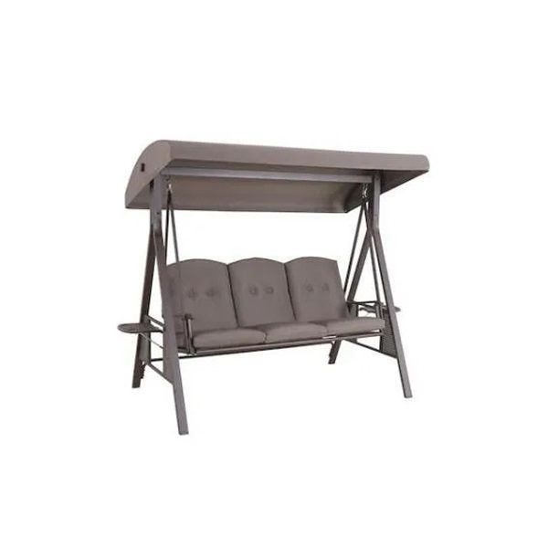 3 Seater Outdoor Swing with adjustable Canopy