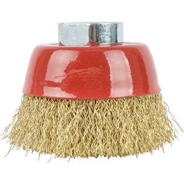 Wire Cup Brush Crimped 60mmxm14 for 115mm Angle Grinders