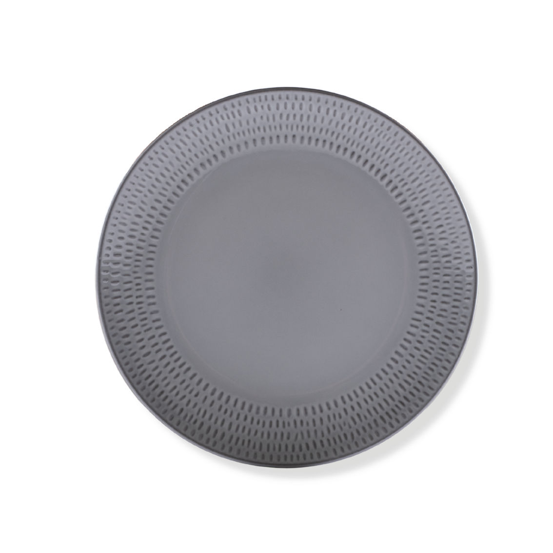 Yvonne Chaka Chaka - Rice Dinner Plate Grey Set of 4