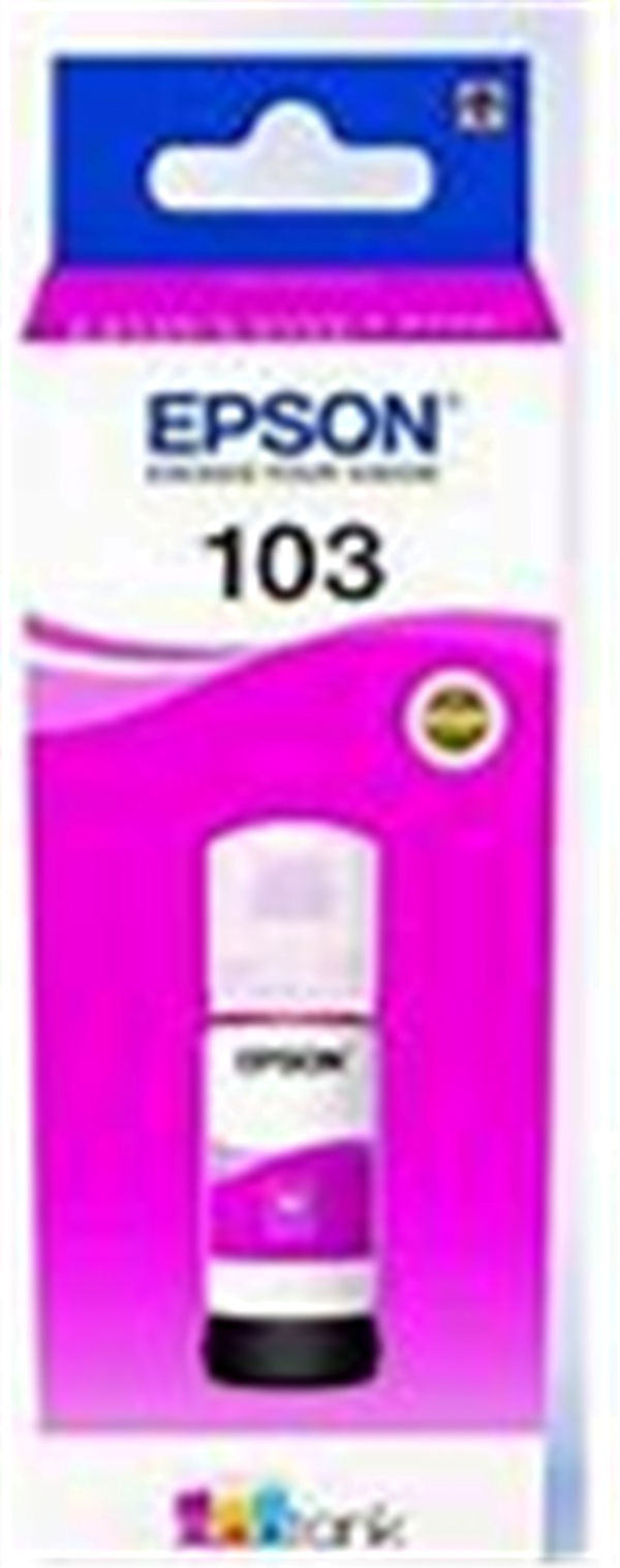 Epson Ink Bottles Magenta 65ml EcoTank L5190  ~ L3111  ~ L1110  ~ L3150  ~ L3110 Epson 7500 pages