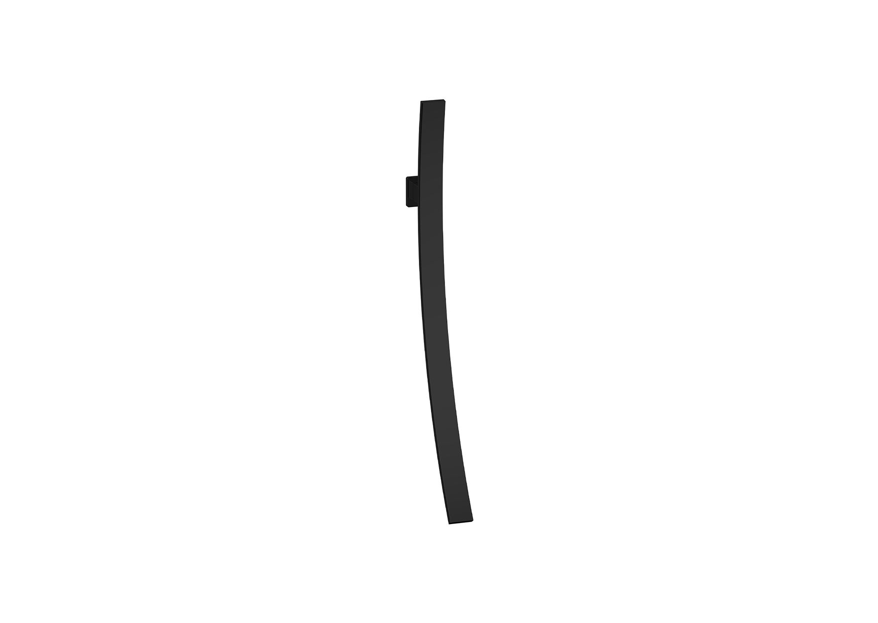Devario Premio Long Wall Curve Spout 700mm s/s - Matt Black