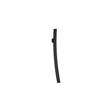 Devario Premio Long Wall Curve Spout 700mm s/s - Matt Black