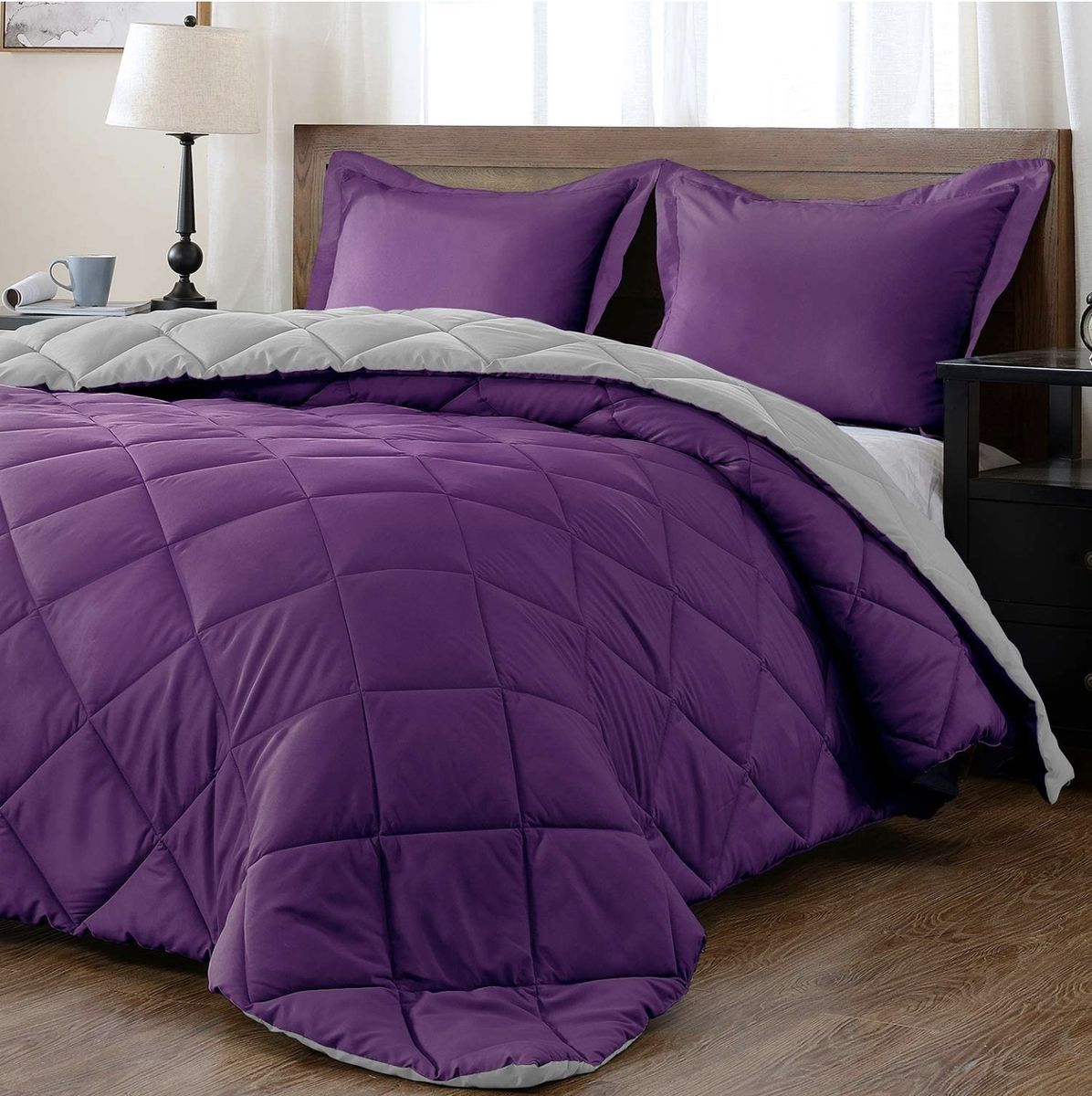 Comforter set Purple Double