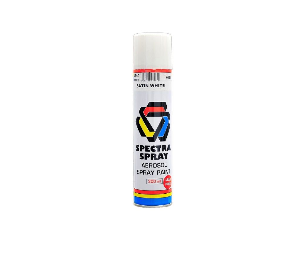 Spectra Spray - Spray Paint - 300ml - Satin White