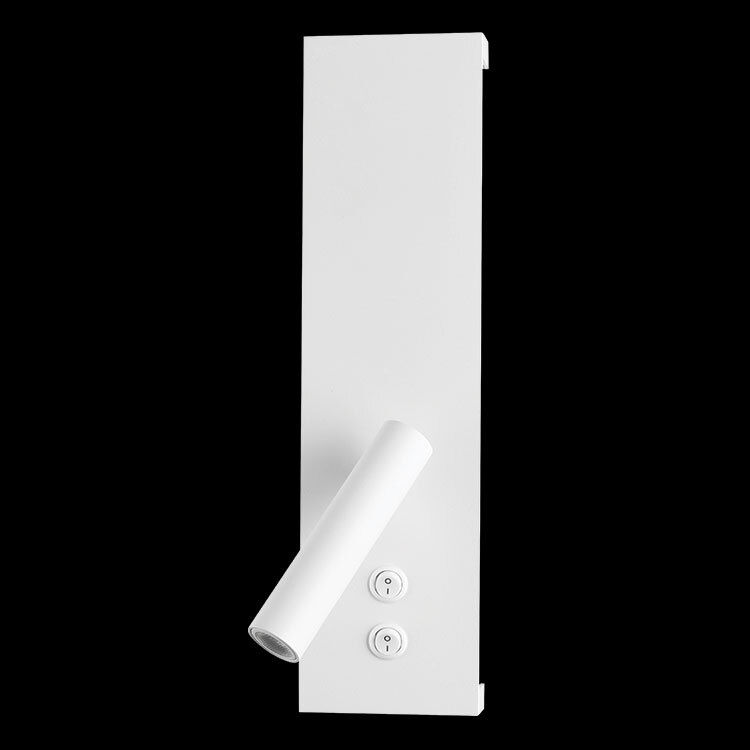 230v 2W + 10W LED Reading Wall Light with Backlighting